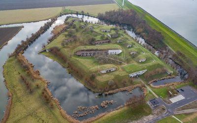 Fort Sabina Opent het seizoen en ook de tentoonstelling Watersnoodramp